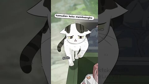 KISAH KUCING YANG MALANG#shorts #kartun #neko #kucing