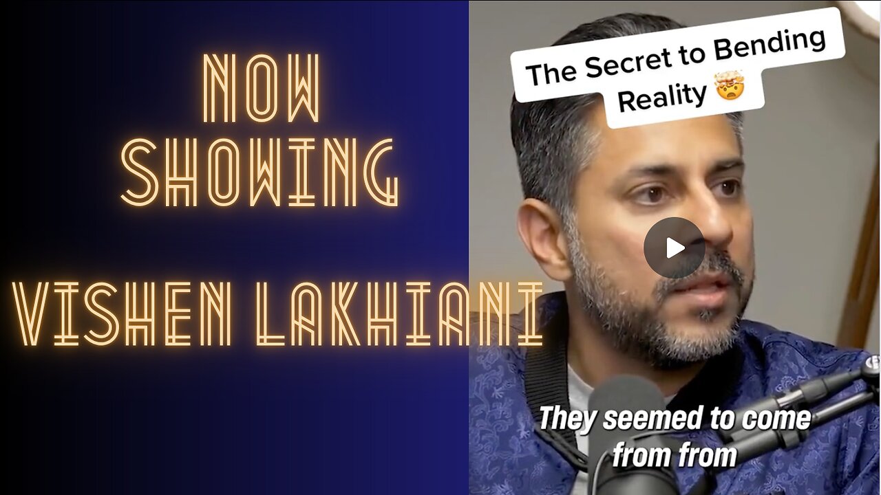 How To Bend Reality The Mind Blowing Secret | Vishen Lakhiani