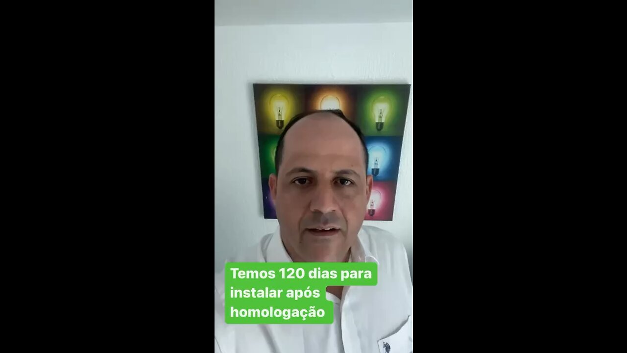 Homologação esse ano