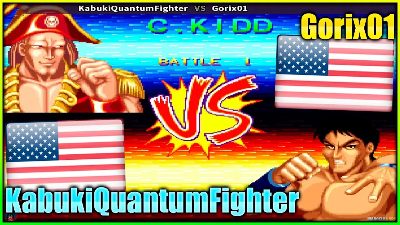 World Heroes 2 (KabukiQuantumFighter Vs. Gorix01) [U.S.A. Vs. U.S.A.]