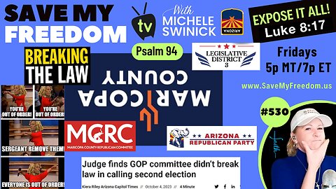 #229 Why Is Maricopa County So Full Of Chaos, Lies, Power Grabs & People Who Don't Follow The Law & Rules? The TRUTH About LD3. It's Time To Start Questioning The People Who You THINK Are On Your Side. Turn Back, Take Back & Do A 180