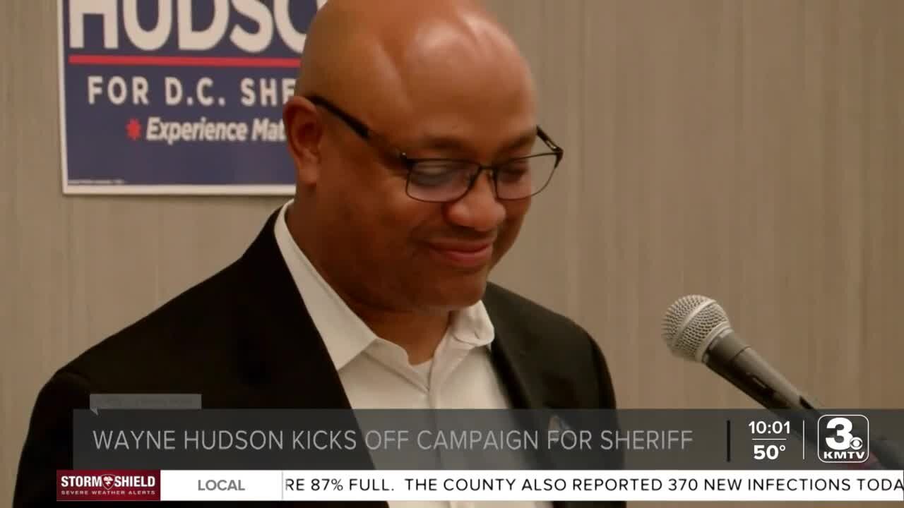 Wayne Hudson kicks off campaign for Douglas County Sheriff