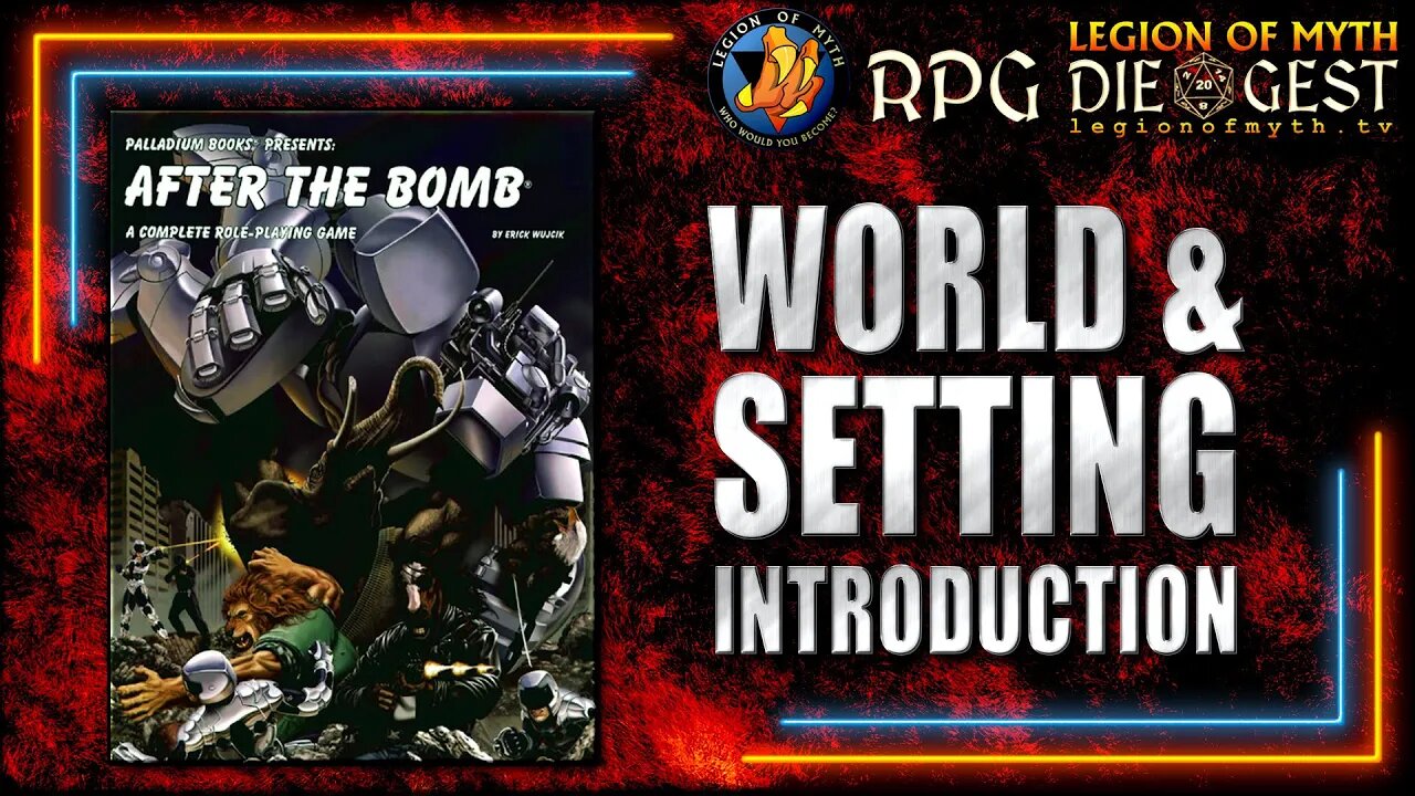[94-1.1] - Palladium Books AFTER THE BOMB - HORRIBLE background / setting lore