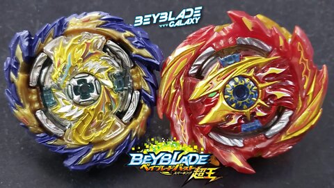 MIRAGE FAFNIR .Nt 2S vs SUPER HYPERION .Xc 1A - Beyblade Burst ベイブレードバースト