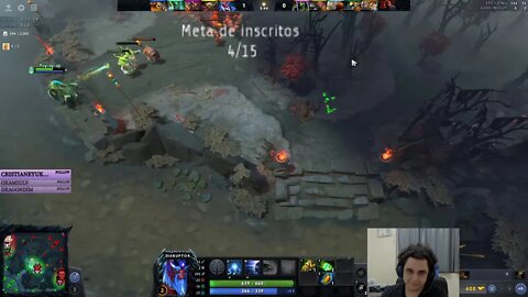 (Dota 2) A jogada para o psicológico do oponente