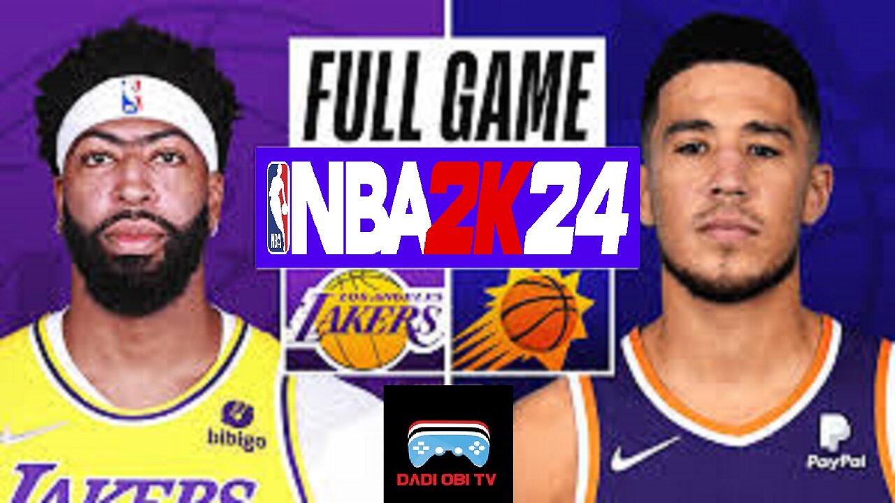 LAKERS AT SUNS NBA 2K24 CURRENT GEN GAMEPLAY