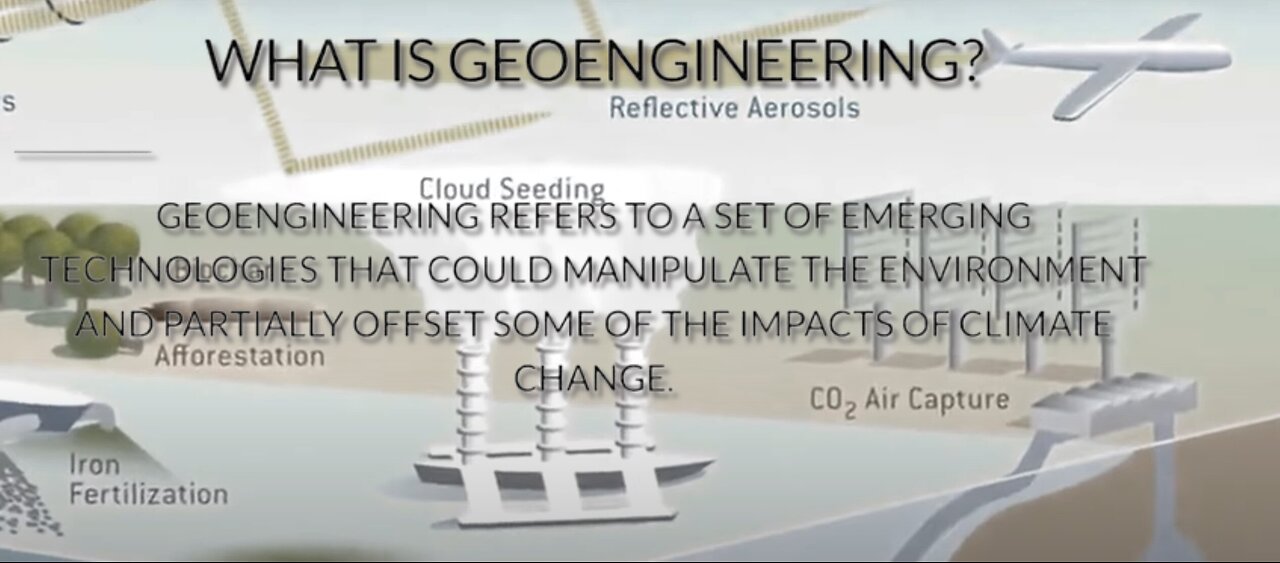 Today we exposing - GEOENGINEERING