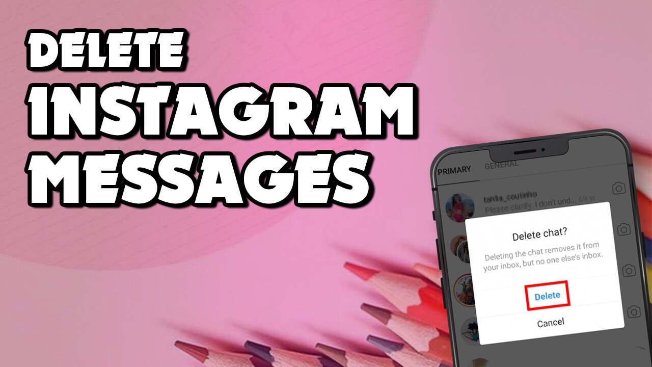 🗑️✉️ How to Delete Instagram Messages ! 🚀📱