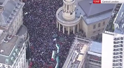 Massive Pro-Terrorist Protest In London