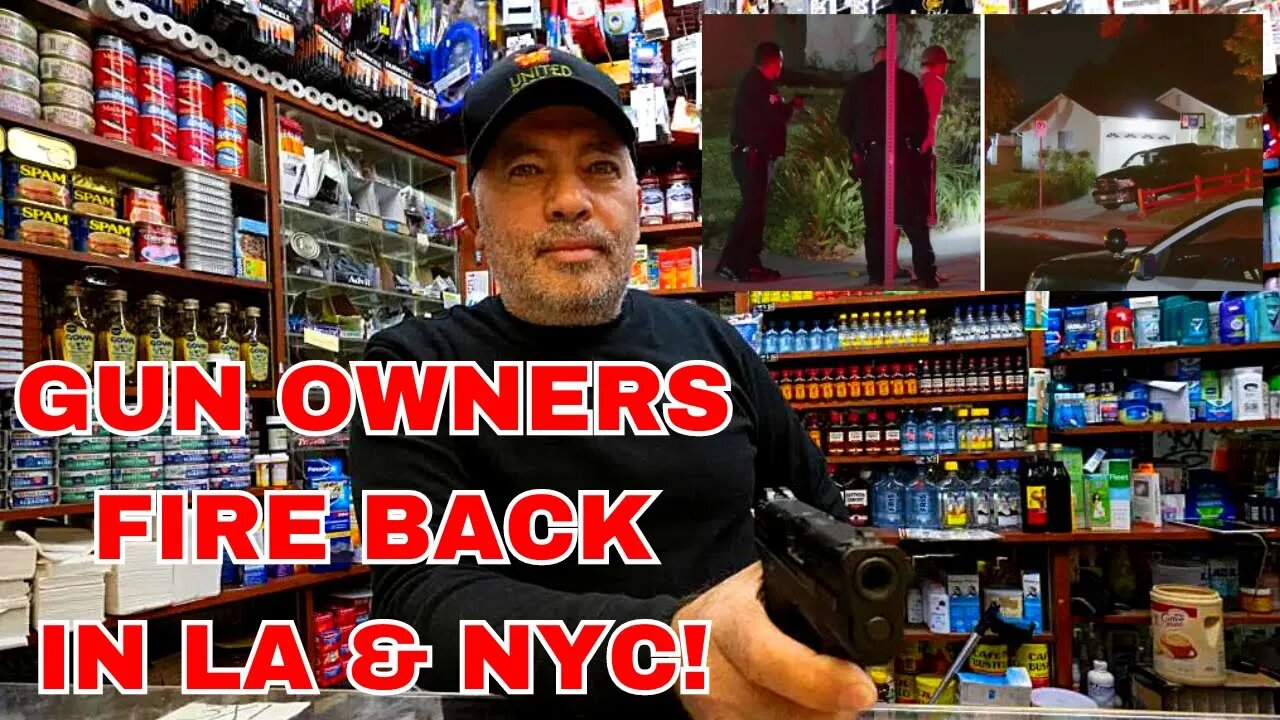 LA & NYC Gun Owners FIRE BACK on CRIMINALS in Democrat Run Cities!