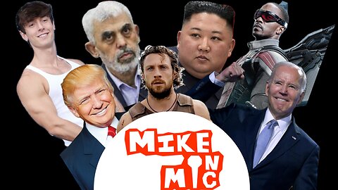 Mike On Mic on Biden/Bryce Hall/ Korea/ Trump/Hamas/Falcon