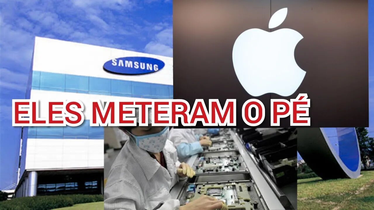 SAMSUNG E APPLE ABANDONAM O MERCADO CHINÊS