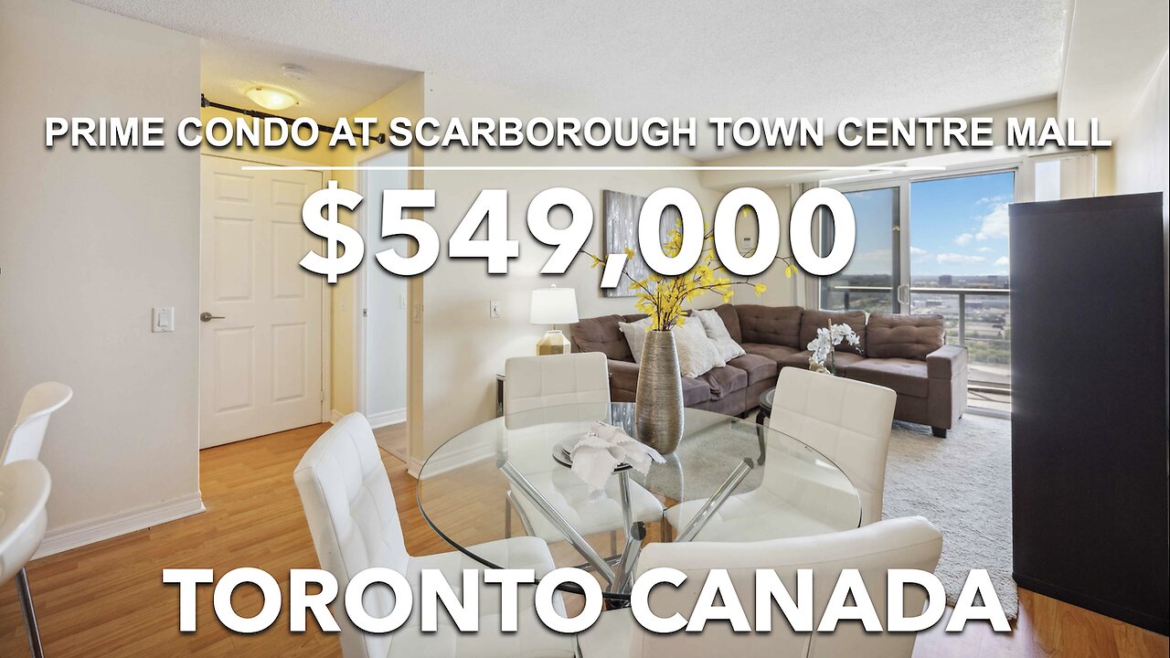 Prime Condo at Scarborough Town Centre Mall. Tridel built 83 Borough Drive, Toronto