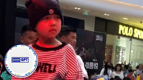 Five-year-old breakdancer amazes crowd at dance competition in China