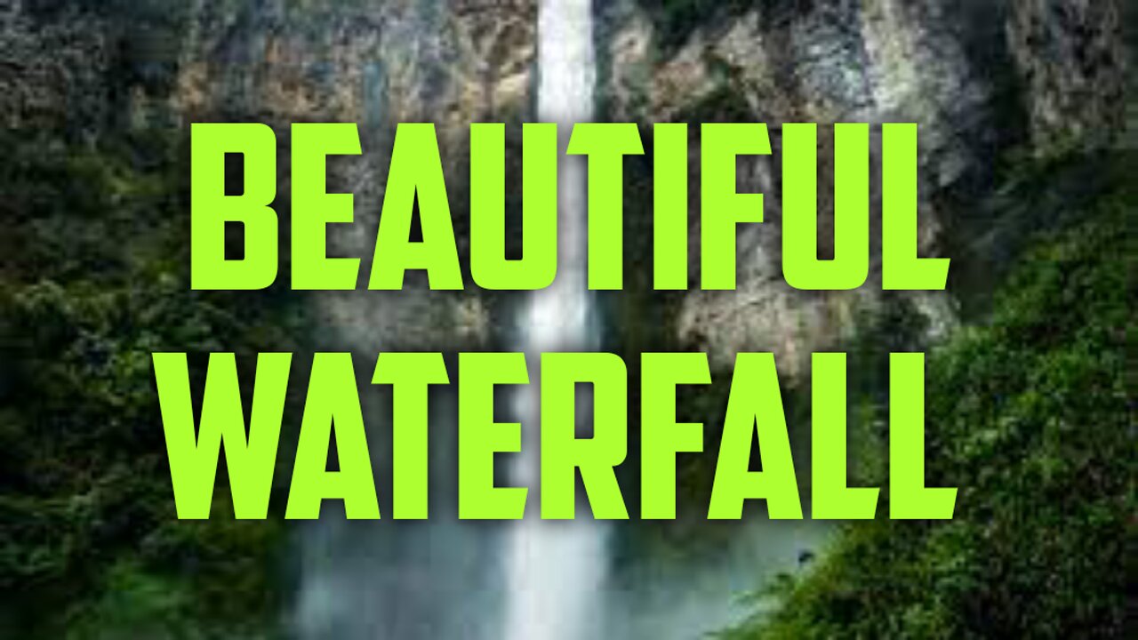beautiful waterfall