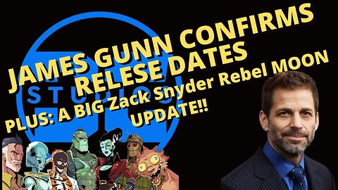 James Gunn breaks silence on release dates & BiG Rebel Moon news!!