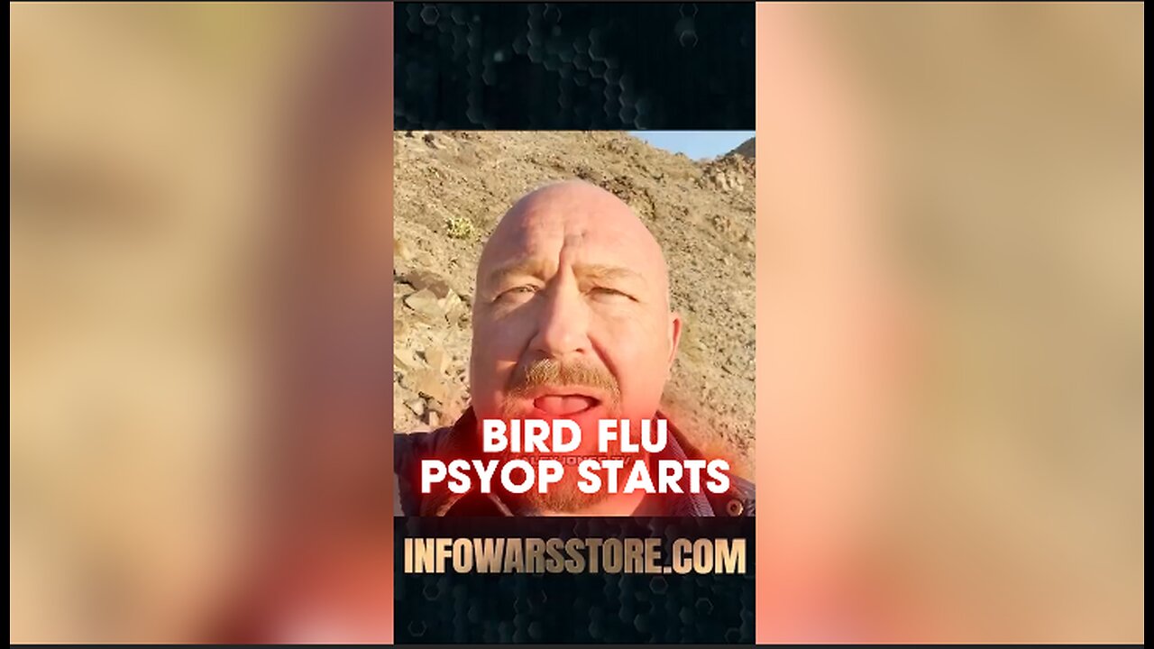 Alex Jones: The Bird Flu Plandemic is Beginning - 12/19/24