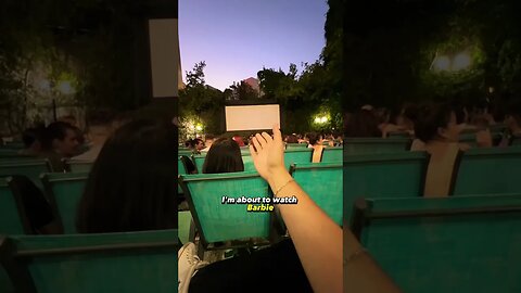 I Went to an Outdoor Cinemas in Athens