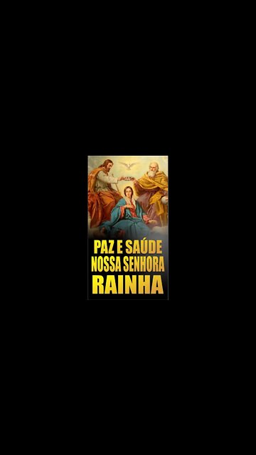 Faça esta Oração a NOSSA SENHORA RAINHA pedindo PAZ e SAÚDE
