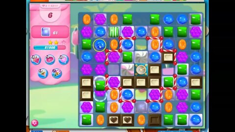 Candy Crush Level 4211 Talkthrough, 21 Moves 0 Boosters