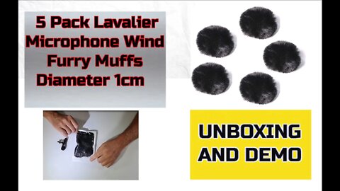 Testing Out the Mini Lavalier Mic Windscreen 5 Pack