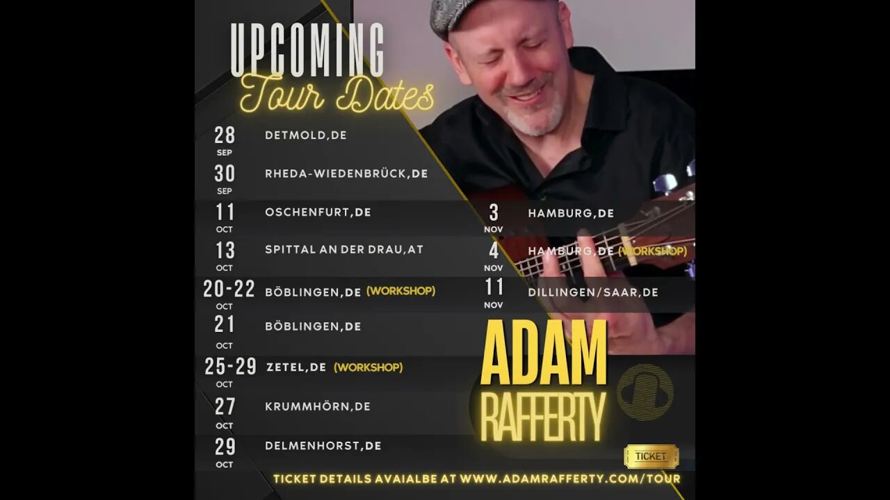 Just dropped my Germany tour dates! #adamrafferty #shorts