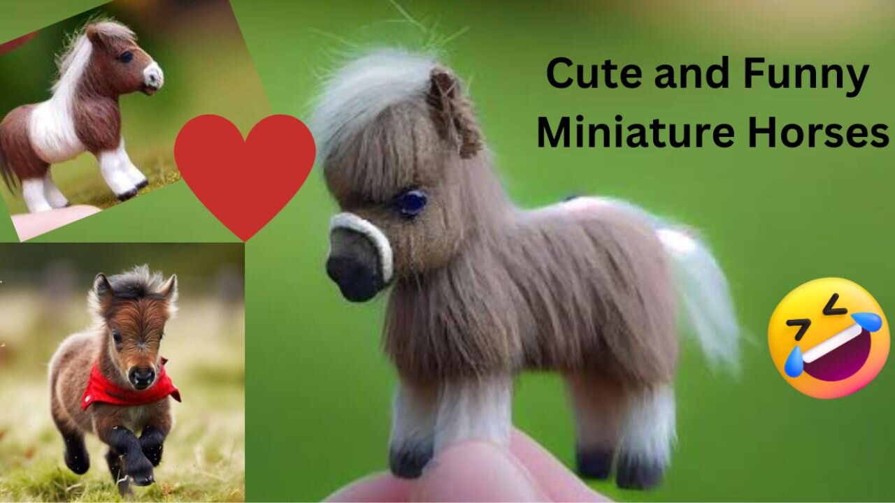 Cutest funny Horses Compilation | Cutest Moments of the miniature horses #pets #cute #horse