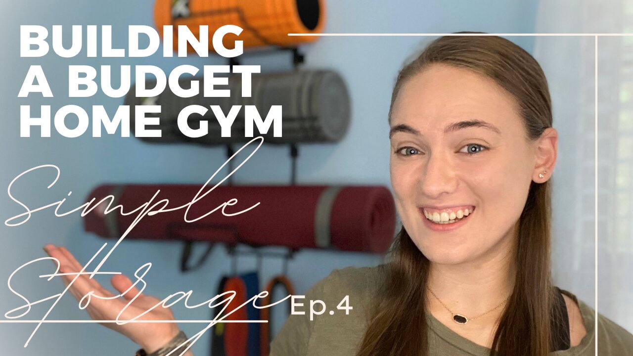 Building My Home Gym on a Budget: ep.4 Simple Storage Solutions