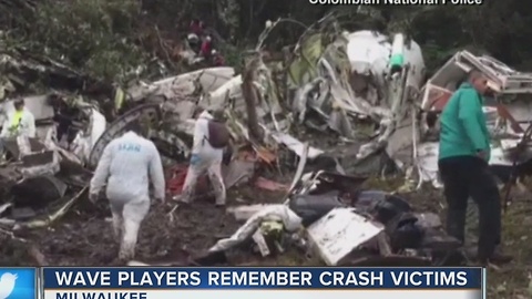 Local soccer players in disbelief following Colombia plane crash