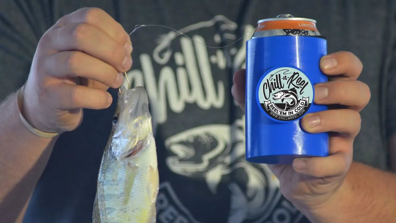 How to Cast Chill N Reel - The drink insulator you can fish with!