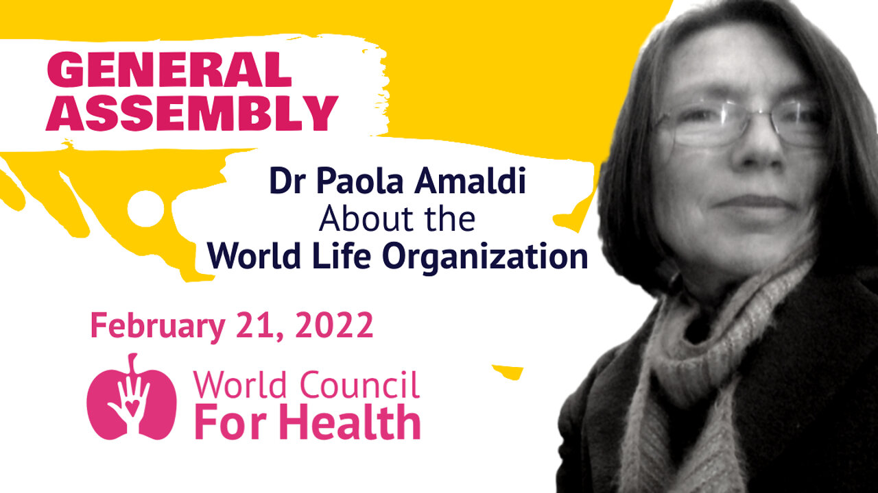 Dr. Paola Amaldi: About the World Life Organisation