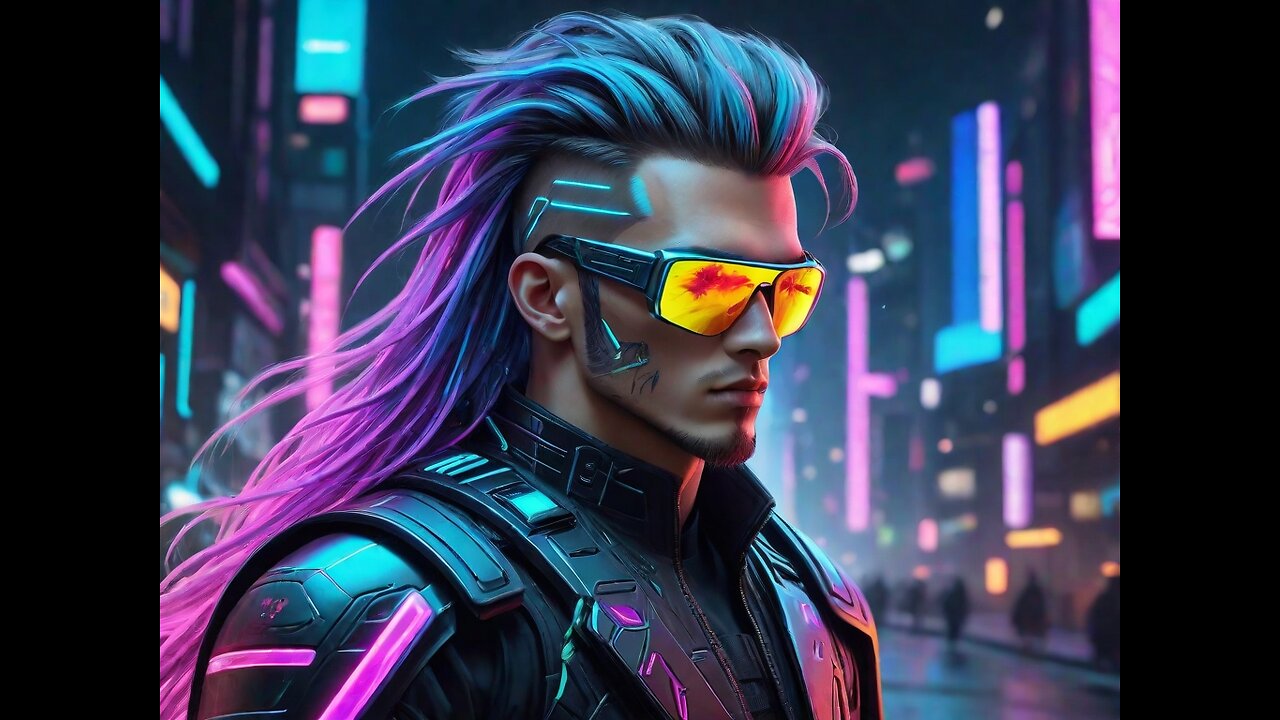 Rex Neon - Neon Revolt Anthem | Cyberpunk Rock Rebellion