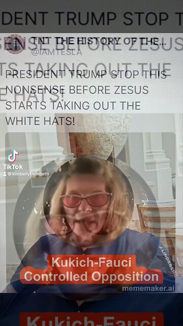 IM GOING TO START TAKING OUT WHITE HATS Kukich-Fauci