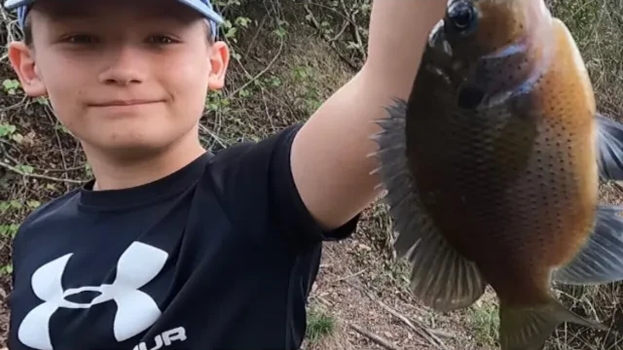 Beaver Pond fishing with a “Safe Space”