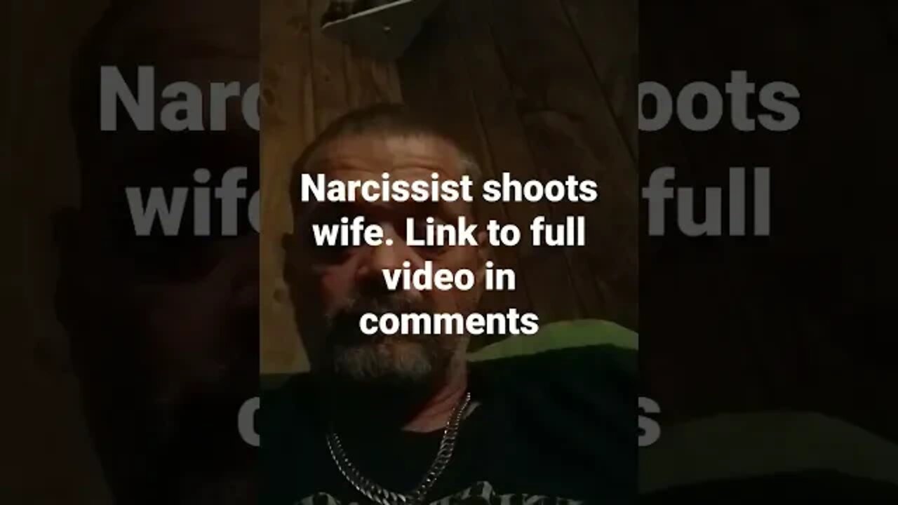 Narcissist shoots wife,posts on FB