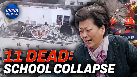 Chinese School Roof Collapses, Killing at Least 11