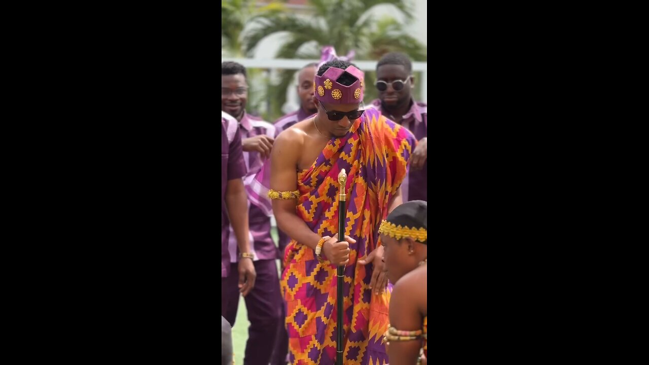 Arrival of groom and groomsmen