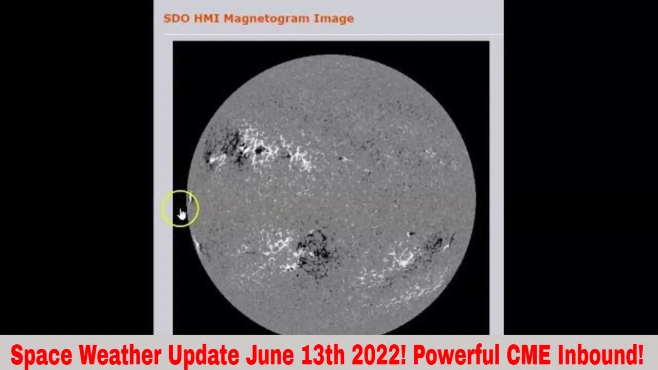 Space Weather Update June 13th 2022! M-Flare CME Inbound!