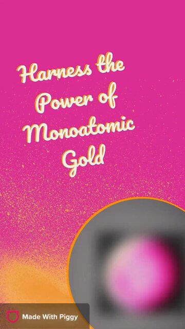The power of monoatomic gold