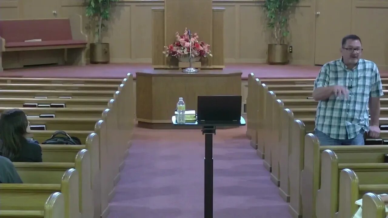 Bible Class Wednesday April 27 2022