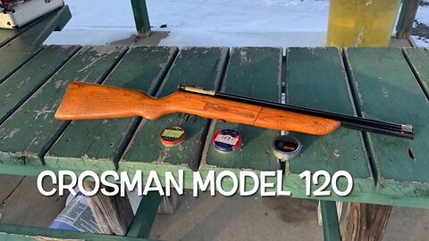 Crosman model 120 22 caliber pellet rifle 1952-54