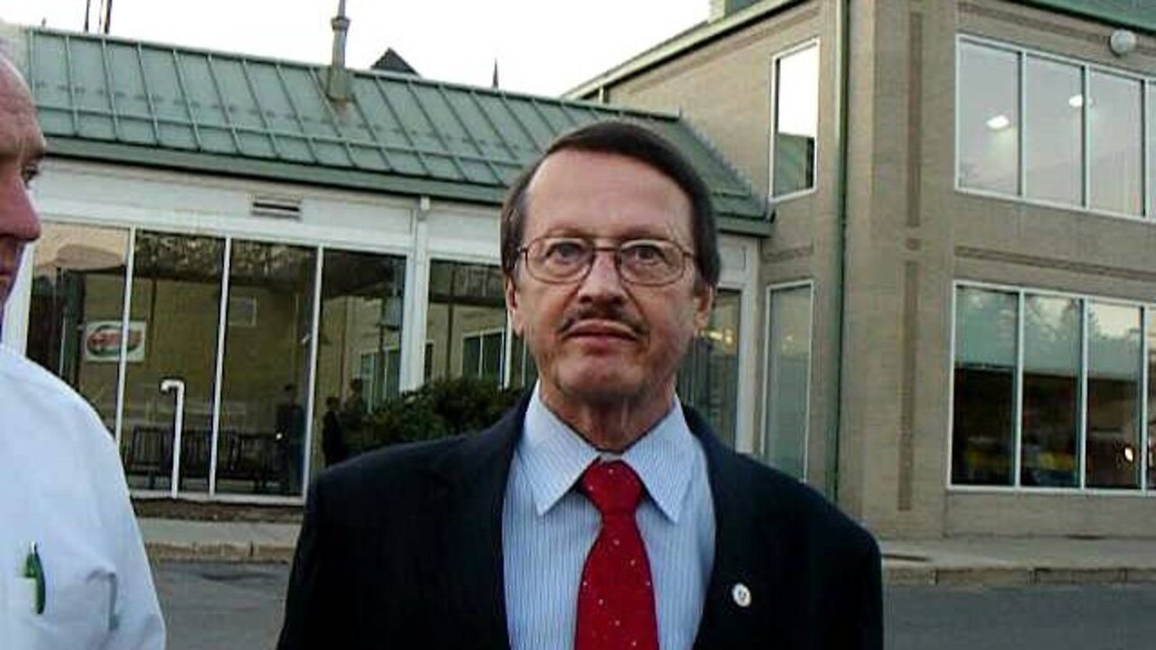 Joe Solomito and Rep Rosa on election day.AVI