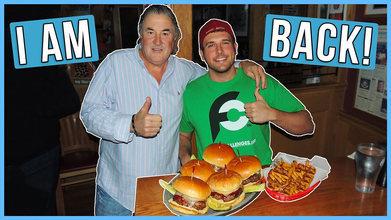 Restaurant Cheeseburger Challenge in Manchester, New Hampshire!