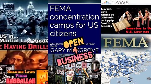 Trumps FEMA Camps Are Hot Ready For The End