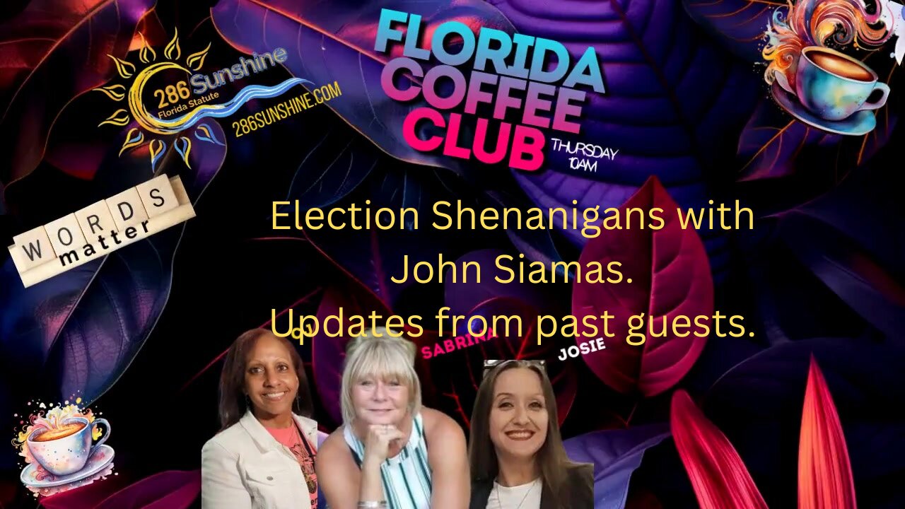 Florida Coffee Club Ep #21 Trump wins!