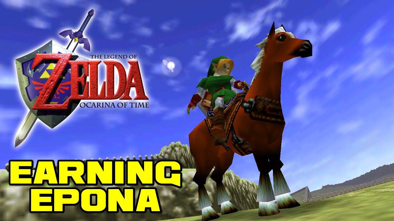 The Legend of Zelda: Ocarina of Time - Earning Epona - PC Gameplay 😎Benjamillion