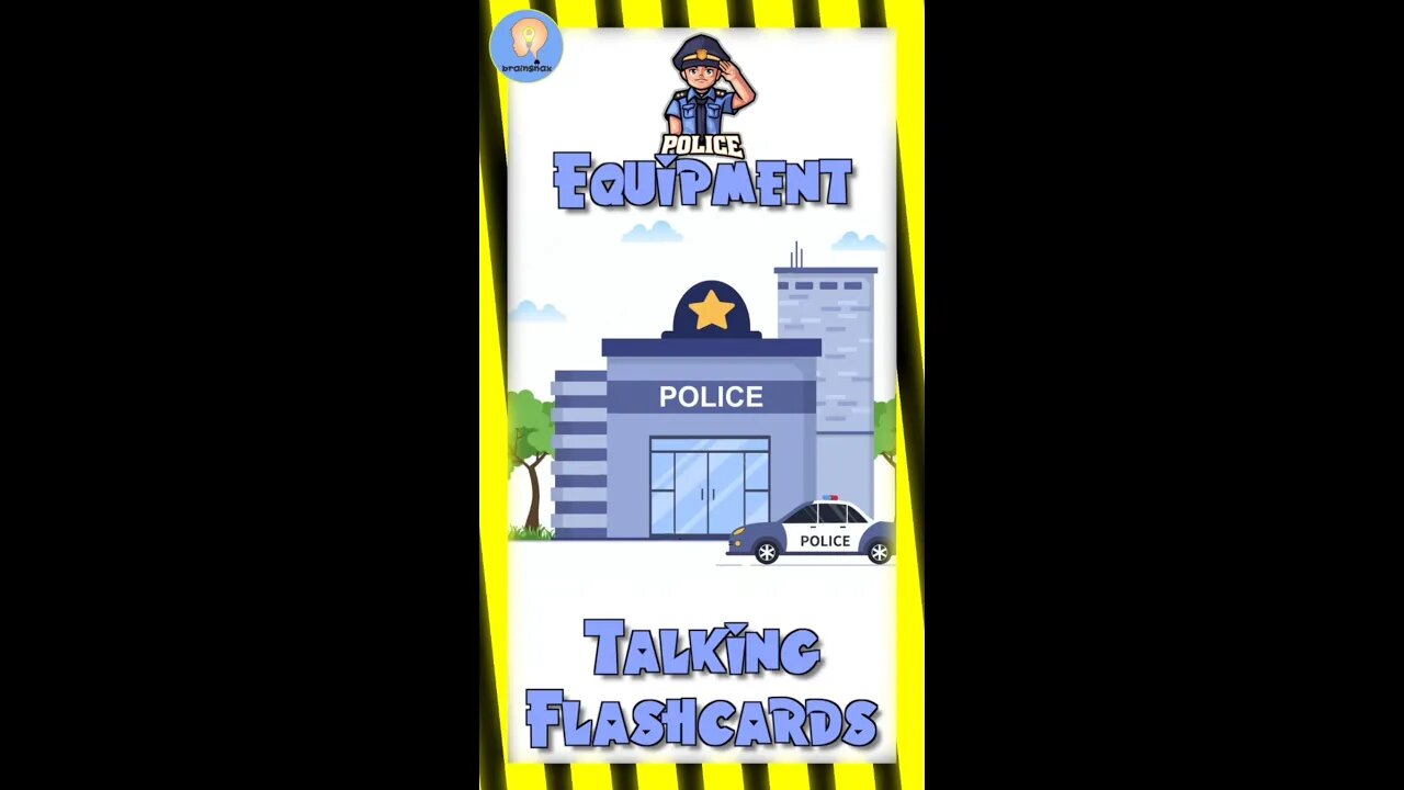 Police Equipment Talking Flashcards