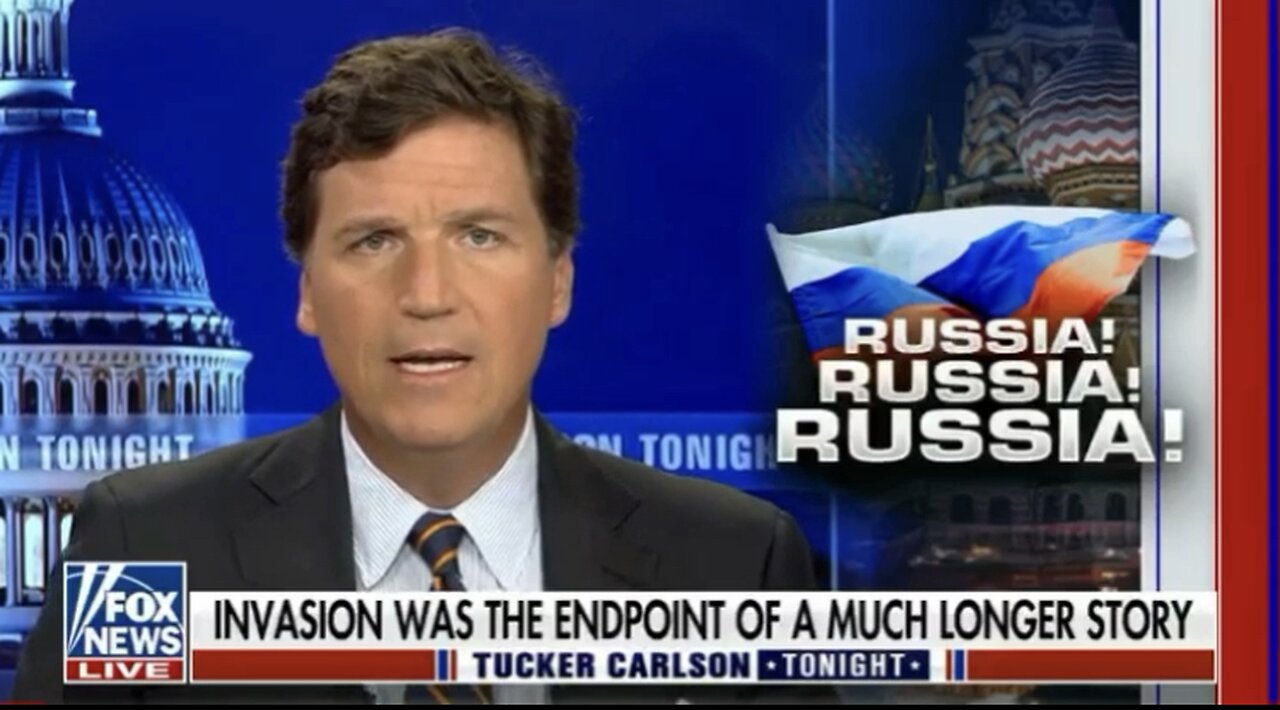 Tucker Covers The 1 Yr Anniversary Of The Ukraine-Russia Conflict And The History Of Dems VS Russia