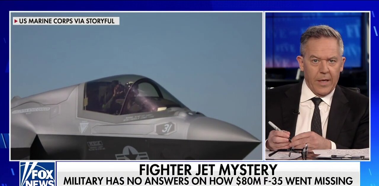 Jesse Watters: We lost track of a multi-million dollar fighter jet