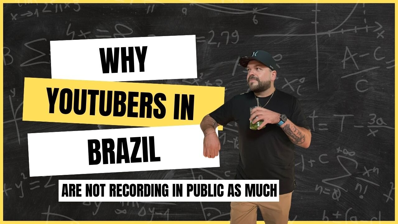 Why people in Brazil are not recording in public